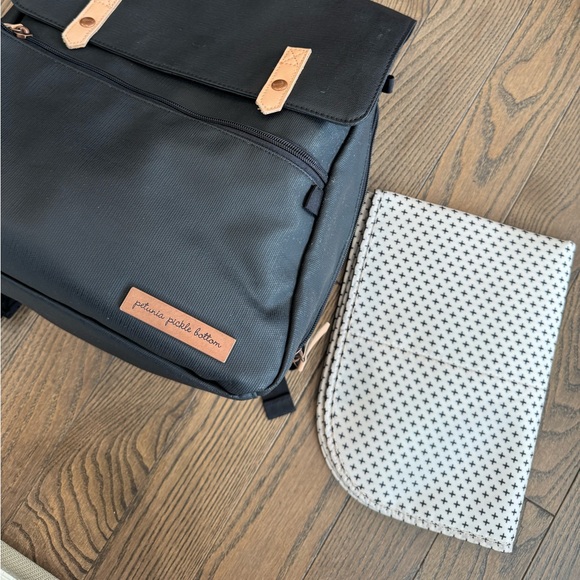 Petunia Pickle Bottom Black Backpack - Picture 2 of 5